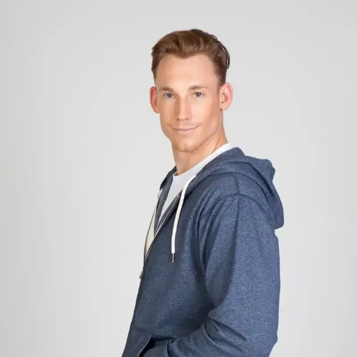 Picture of RAMO, Mens Heather Zip Hoodie